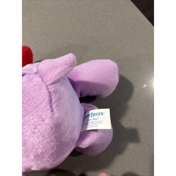 Care Bear 2004 Holiday Christmas Share Bear Care Bear Vintage Plush 10" - Picture 6 of 7